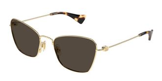 Valentino VG0063S 002 Womens Sunglasses Gold Size 52