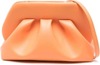 Themoirè Bios faux-leather clutch bag - women - Vegetal Leather - One Size - Orange