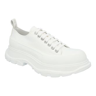 Alexander McQueen Alexander Mcqueen Mens Tread Low White Canvas - Size 41.5 EU/IT