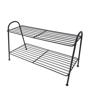 Decoclico Estanter&iacute;a zapatero de metal negro