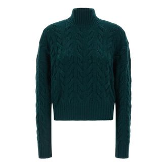 Max Mara Cosmo Sweater - Dames - Truien - Groen - Maat: S Wol