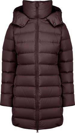 Bomboogie Chaqueta acolchada ajustada con capucha - Coats - Mujer - Marr&oacute;n - 2XL