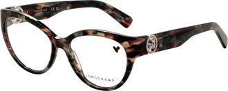 Longchamp Womens 53 mm Brown Opticals
