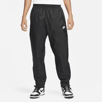 Nike Mens Windrunner Woven Lined Pants in Black | DX0653-011