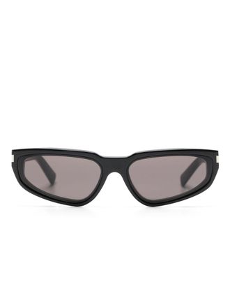 Saint Laurent Eyewear Occhiali da sole Nova ovali - Nero
