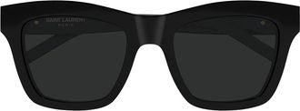 Saint Laurent Sunglasses Sl M156 001 Black/Black Women