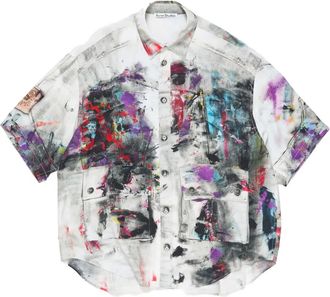 Acne Studios Camicia a maniche corte - Bianco