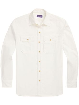 Ralph Lauren Purple Label Camicia in cotone - Bianco