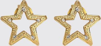 Jimmy Choo London Orecchini a bottone JC Star a forma di stella con cristalli