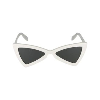 Saint Laurent Sunglasses, female, White, Size: 53 MM Jerry 007 Sunglasses White Grey