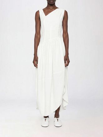 Namacheko Abito Tales Asymmetrical in ramie e viscosa con spalle scoperte