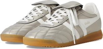 Gola Stadium 86 Womens Walking Shoes Champagne/Off White : 8 B - Medium, Leather