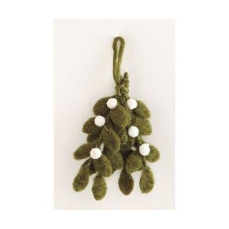 Tag Green Mistletoe Felt Ornament Christmas Tree Decoration at Nordstrom