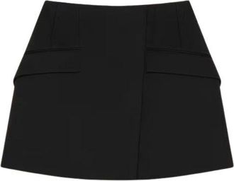 Givenchy Short Skirts, female, Black, Size: XS Mini Skirt in Wool
