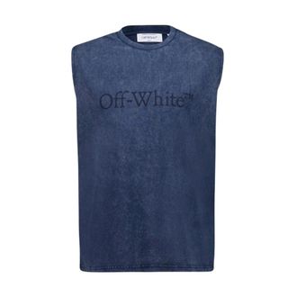 Off-white Bookish Mareado Night Sky Sleeveless Top - male - Off White - Sleeveless Tops - Blue - XS - Tops