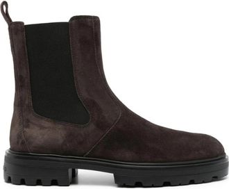 Hogan H673 Chelsea Boots - Heren - Chelseaboots - Bruin - 40 EU - Leer - Schoenen