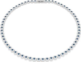 Swarovski Ketting - Dames - Accessoires - Grijs - Maat: ONE Size