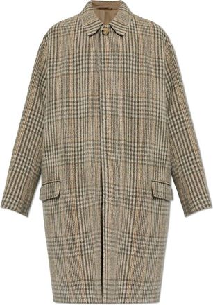 Isabel Marant Isabel Marant, Single-Breasted Coats, male, Beige, Size: M Franco Coat