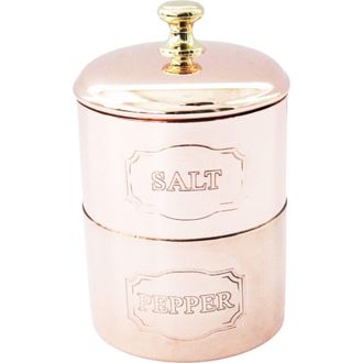 Coppermill Kitchen Vintage Inspired Copper Salt & Pepper Cellar at Nordstrom