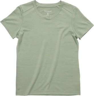 Devold Premium Tee Merinoshirt für Damen | oliv