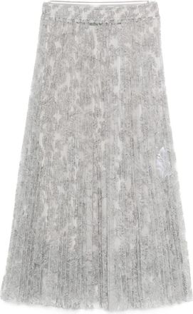 Ermanno Scervino Pleated Midi Skirt