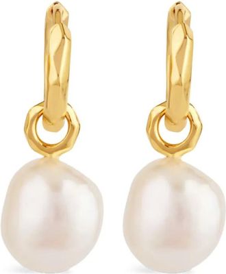 Dinny Hall Thalassa Keshi drop earrings - Gold