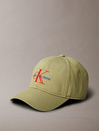 Calvin Klein Gorra de b&eacute;isbol con logo monograma bordado