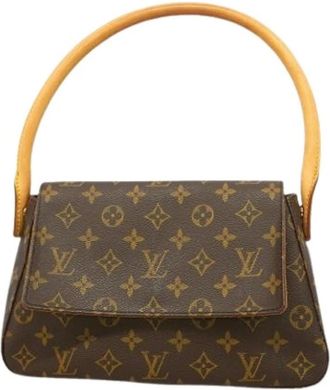 Louis Vuitton Pre-owned Shoulder Bag - Dames - Vintage Schoudertas - Bruin - ONE Size - Vintage
