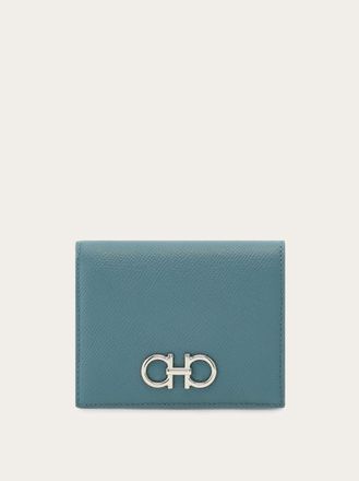 Ferragamo Donna Portafoglio compatto Gancini Verde