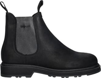 GANT Blisdor Chelsea Boot - Heren - Chelseaboots - Zwart - 42 EU - Leer - Schoenen