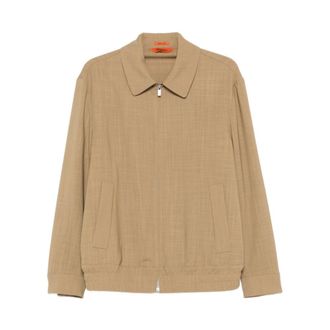 Barena Light Jackets, male, Beige, Size: XL Giubbotto Tibio Grana