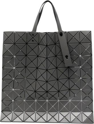 Issey Miyake Lucent Matte Tote Bag 8x8 - Dames - Tassen - Grijs - Maat: ONE Size Zijde