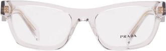 Prada Demo Cat Eye Unisex Eyeglasses PR B01V 12R1O1 52