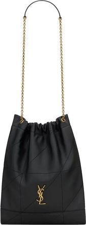 Saint Laurent Tassen, Dames, Zwart, ONE Size, Leer, Jamie Pochon Schoudertas