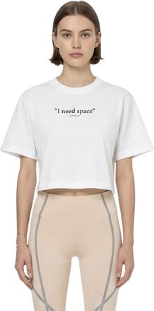 Off-white White Crew Neck T-Shirt