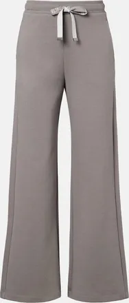 Max Mara Cotton-blend wide-leg sweatpants