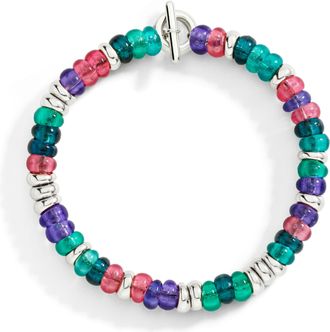 Dodo RONDELLE BRACELET IN SILVER & RECYCLED PLASTIC