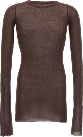Rick Owens Brown Rib T-shirt
