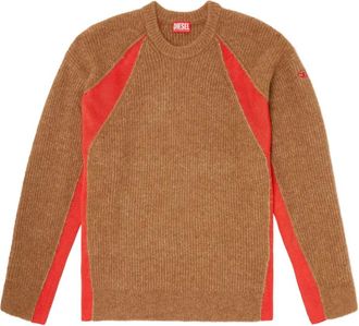 Diesel Maglione a coste - Marrone