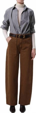 Citizens Of Humanity Ayla Cargo Pants In Bronze