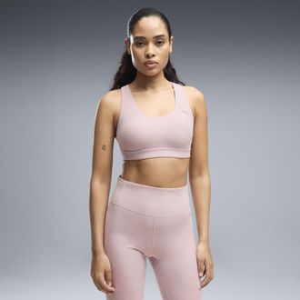 Puma Reggiseno da training CLOUDSPUN da donna, Abbigliamento, Rosa, XXL