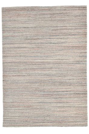 THEKO Alfombra de sal&oacute;n tejido a mano en viscosa y lana rosa 170x240 cm