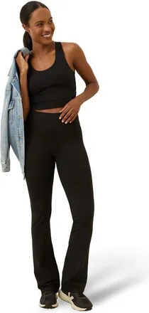 Pact On the Go-To Bootcut Legging in Black at Nordstrom, Size Medium