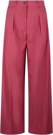 Nine In The Morning Pantaloni con piega - Rosa