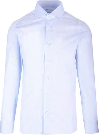 Barba Hombre, Camisas, Azul, Talla: M