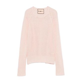 Plan C Plan C, Dames, Truien, Roze, Maat: XS Kasjmier