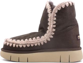 Mou Eskimo 18 Bounce - Dames - Winterlaarzen - Bruin - 35 EU - Wol - Schoenen