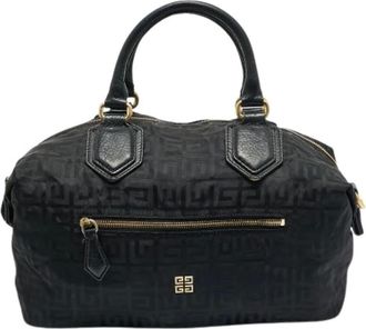 Givenchy Pre-owned Handbags, female, Black, Size: ONE SIZE Pre-owned Leather Handbag