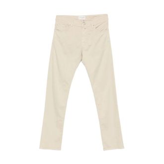 Jacob Cohen Chinos, male, Beige, Size: W36 Cotton Lyocell Trousers