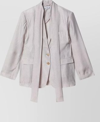 Acne Studios tailored jacket back vent button cuffs